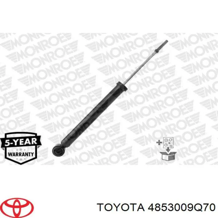 4853009Q70 Toyota амортизатор задній