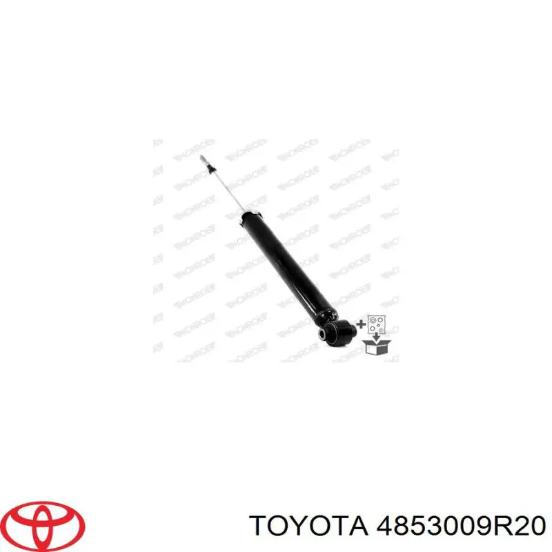 Купити 4853009R20 Toyota Амортизатор задній, правий