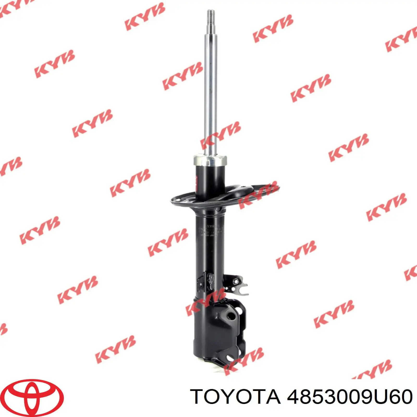 Амортизатор задній, правий Toyota 4853009U60 ціна, від 131.27 USD
