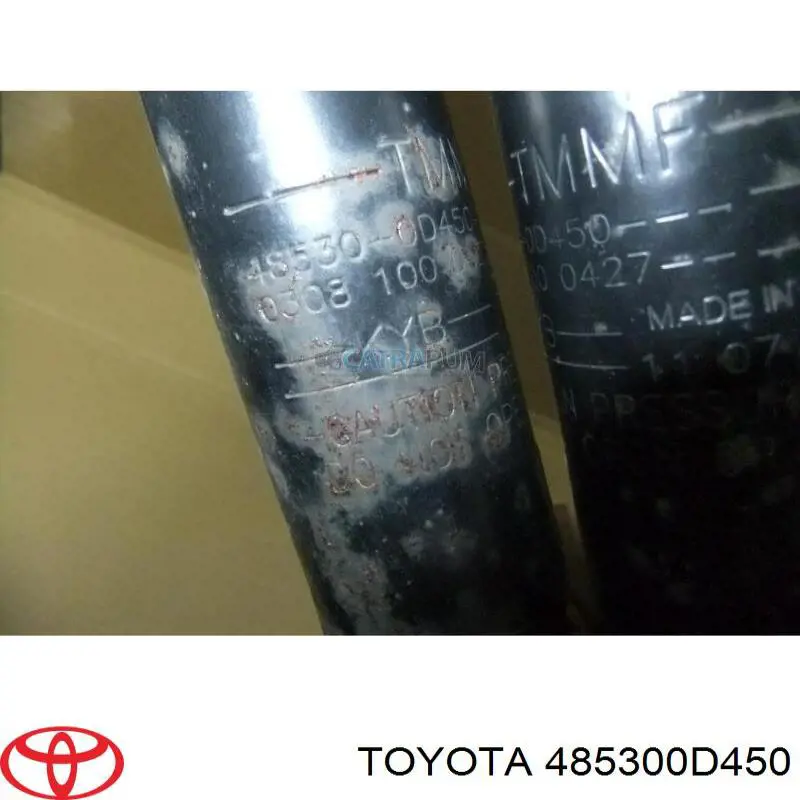 Амортизатор задній, правий Toyota 485300D450 ціна, від 22.57 USD