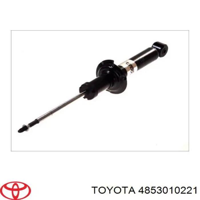 4853180658 Toyota Амортизатор задній, правий