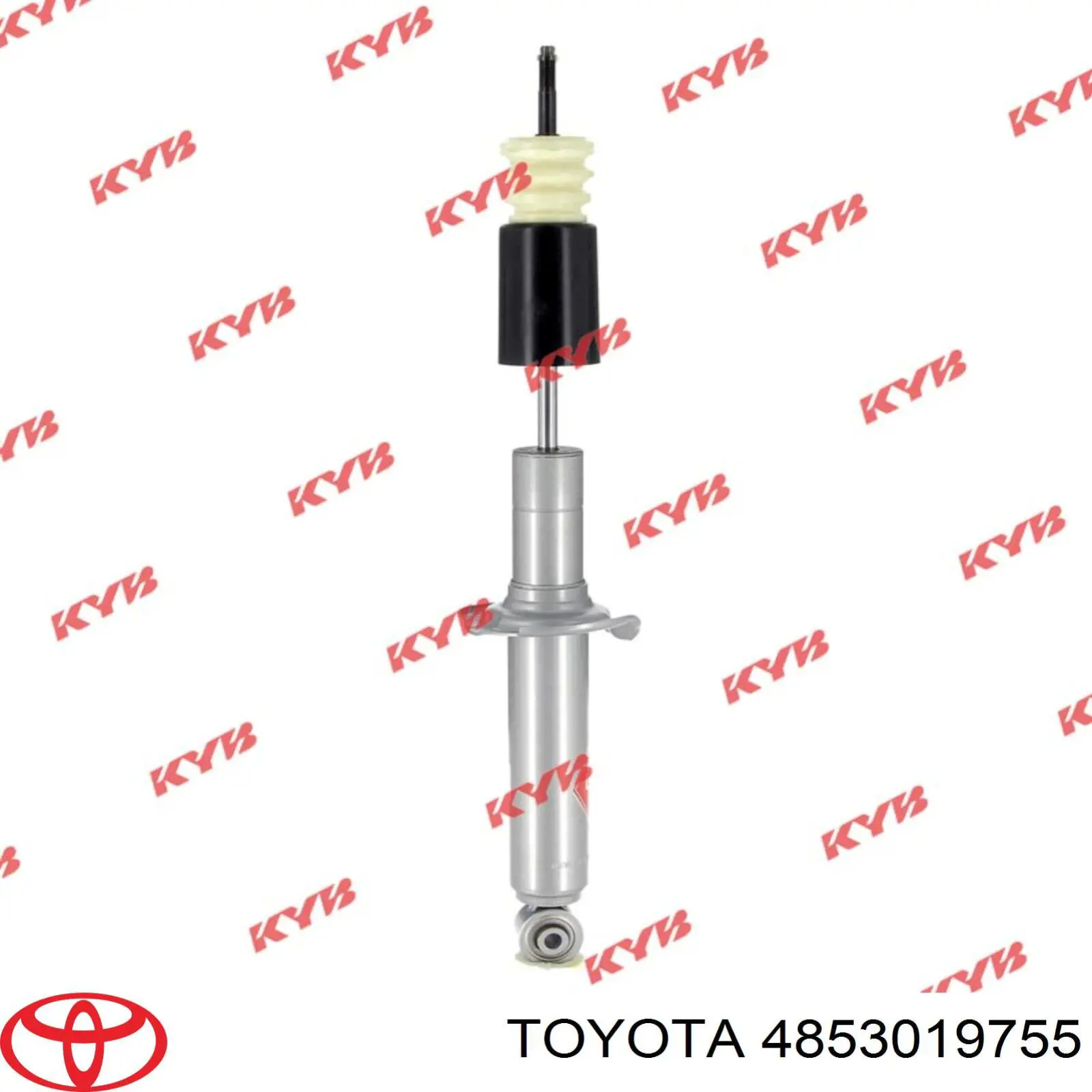 Амортизатор задній, правий Toyota 4853019755 ціна, від 35.08 USD