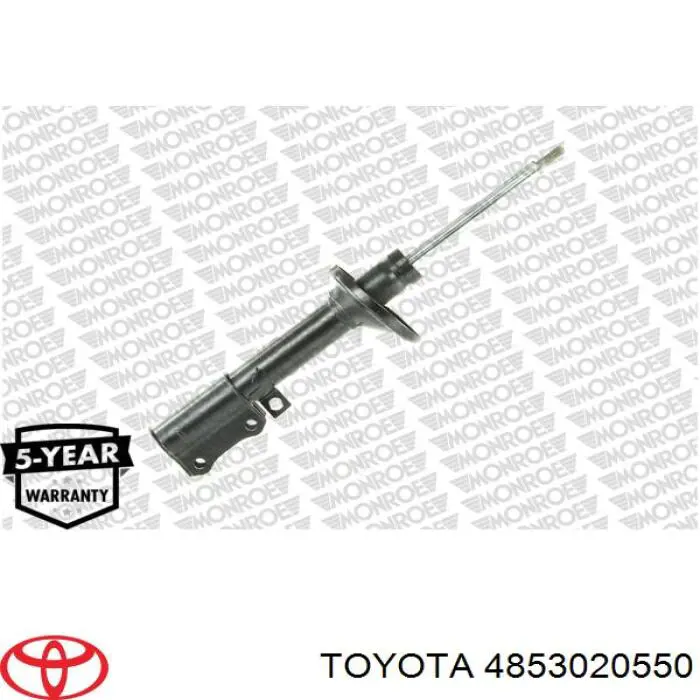 Амортизатор задній, лівий Tokico B3148 ціна, від 56.48 USD