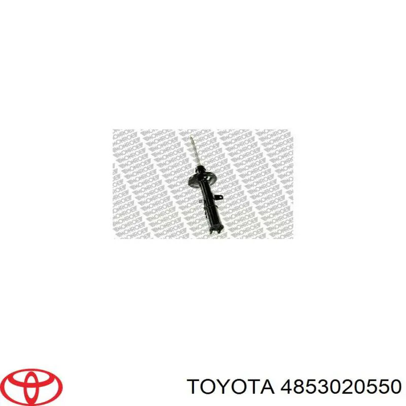 Амортизатор задній, лівий 4853020550 Toyota