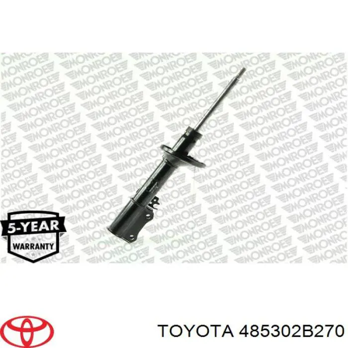 Амортизатор задній Toyota 485302B270 ціна, від 260.71 USD