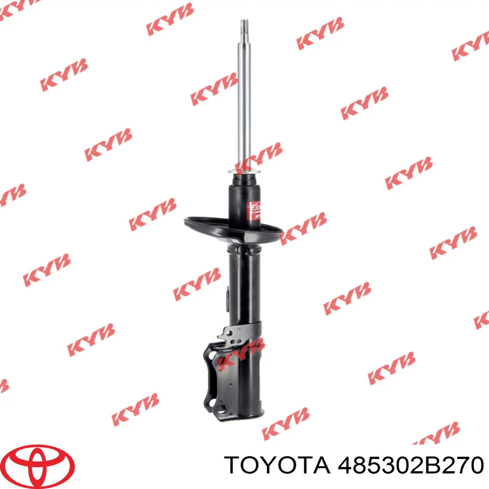 Купити 485302B270 Toyota Стійка амортизатора задня