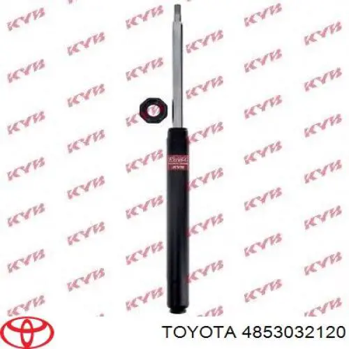 4853032120 Toyota амортизатор задній