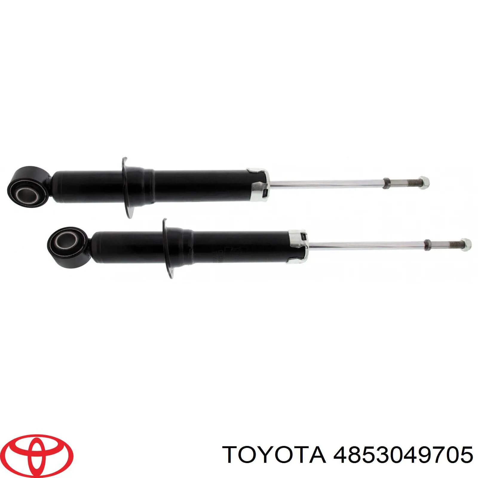 4853049705 Toyota амортизатор задній