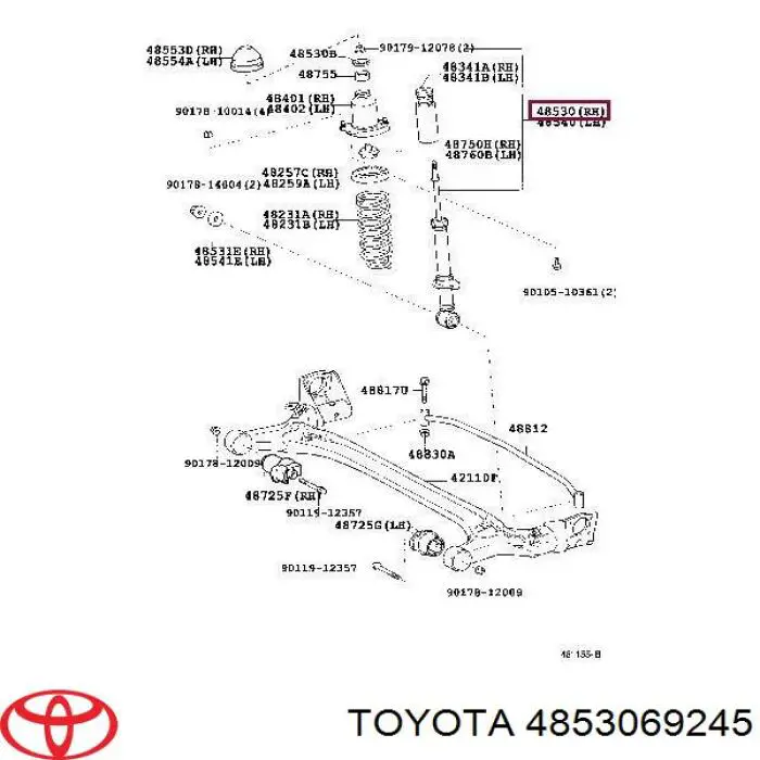4853069245 Toyota 