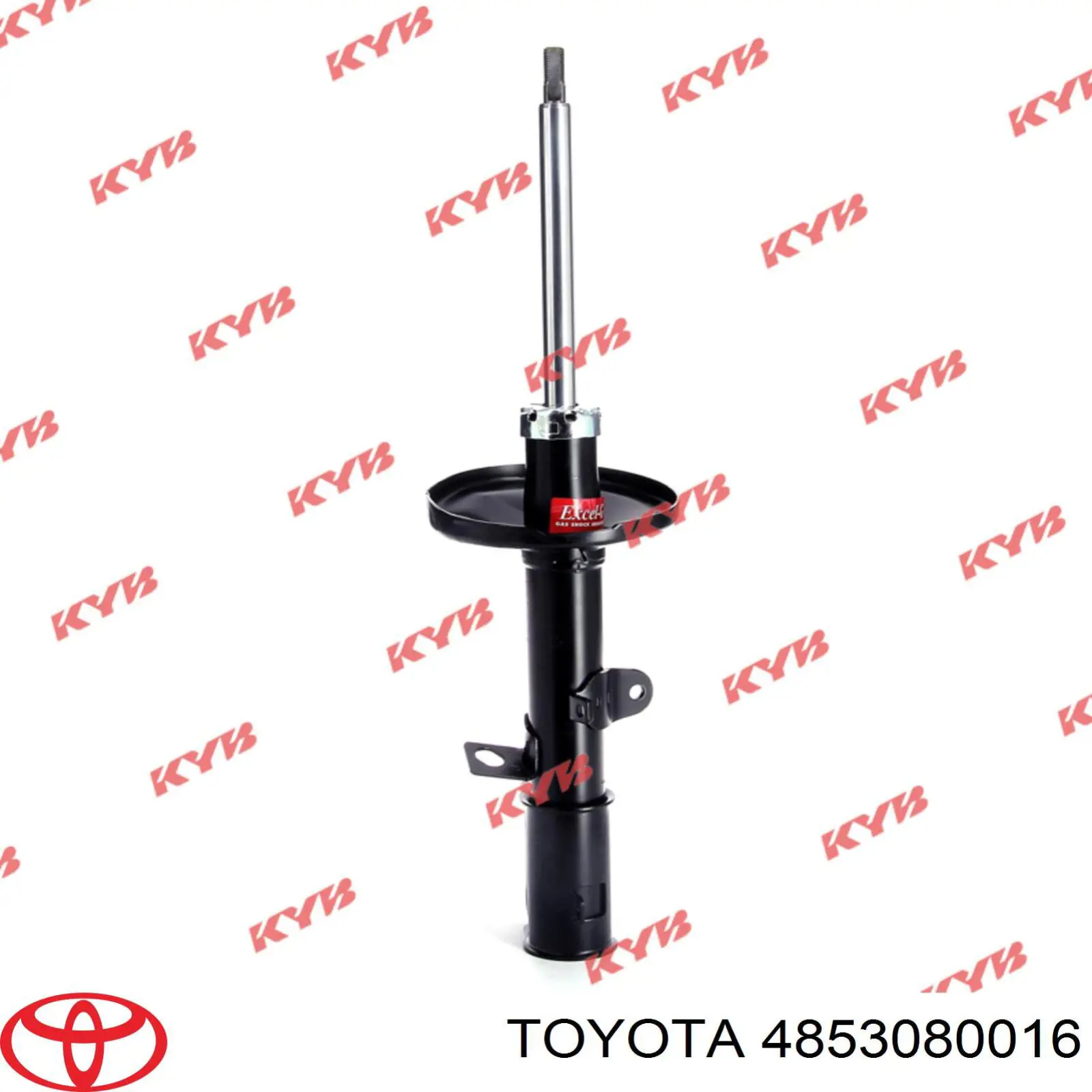 Амортизатор задній, правий Toyota 4853080016 ціна, від 48.30 USD