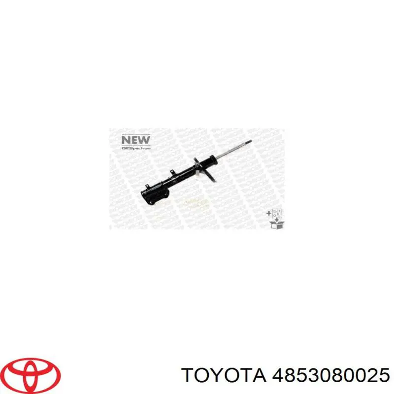 Амортизатор задній, лівий Toyota 4853080025 ціна, від 47.43 USD