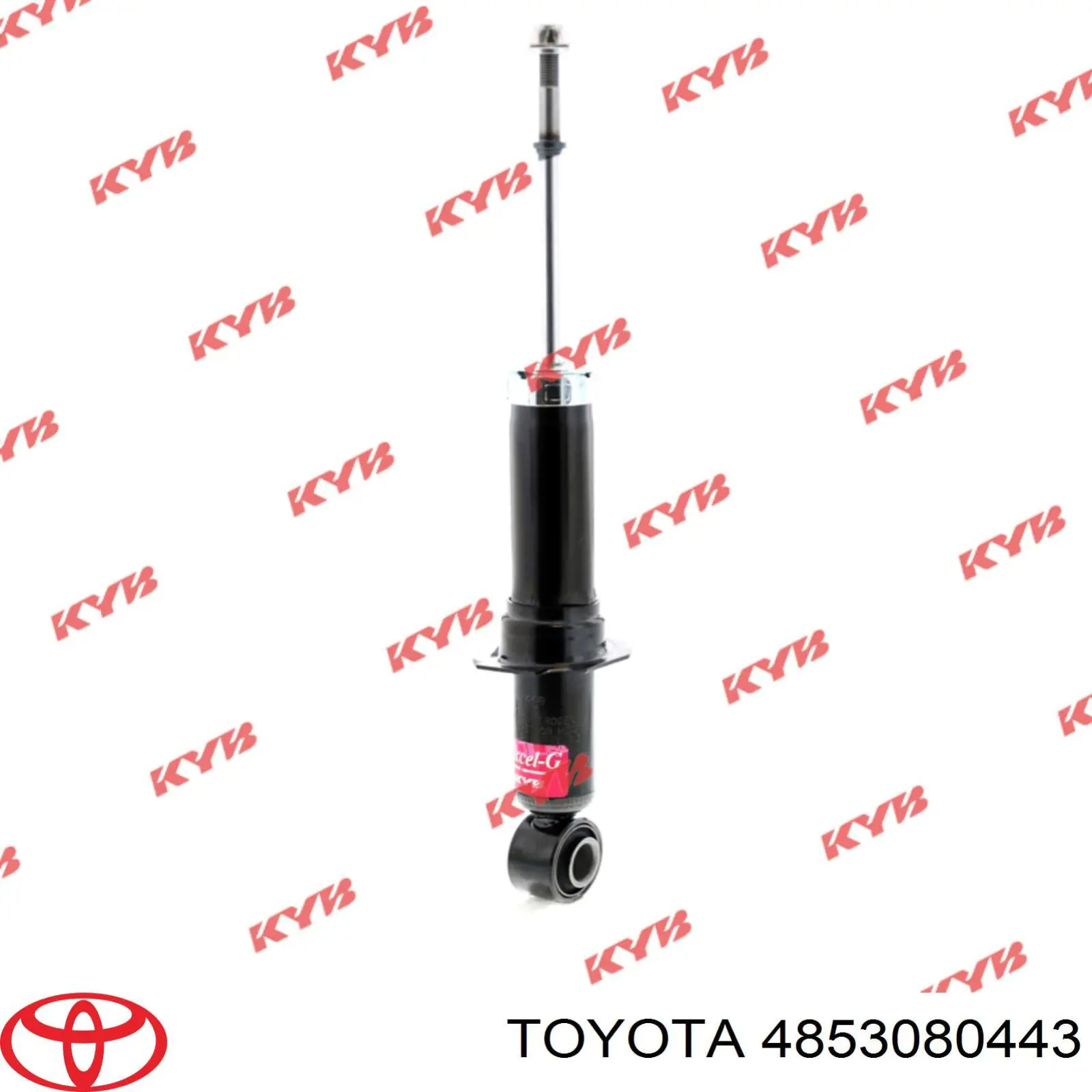 4853080443 Toyota Амортизатори задні
