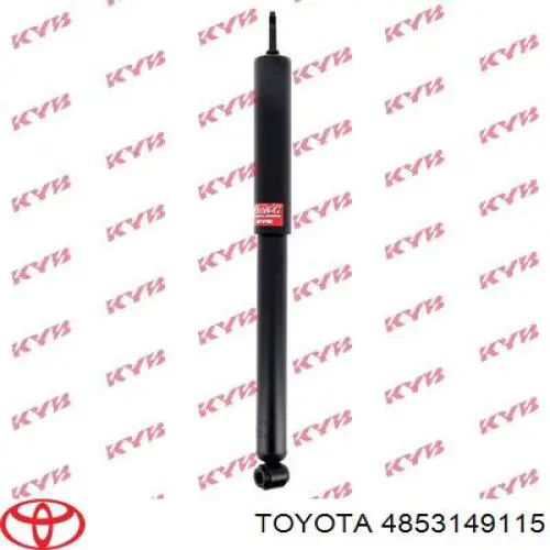 Амортизатор задній, правий Toyota 4853149115 ціна, від 46.62 USD