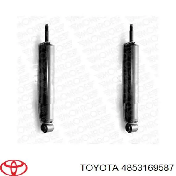 Амортизатор задній, правий Toyota 4853169587 ціна, від 37.55 USD