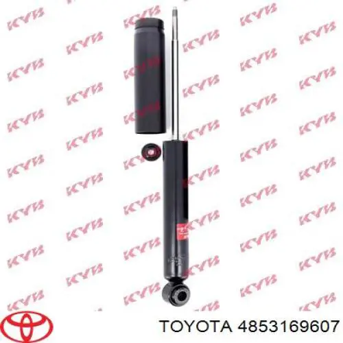 Амортизатор задній Toyota 4853169607 ціна, від 32.67 USD