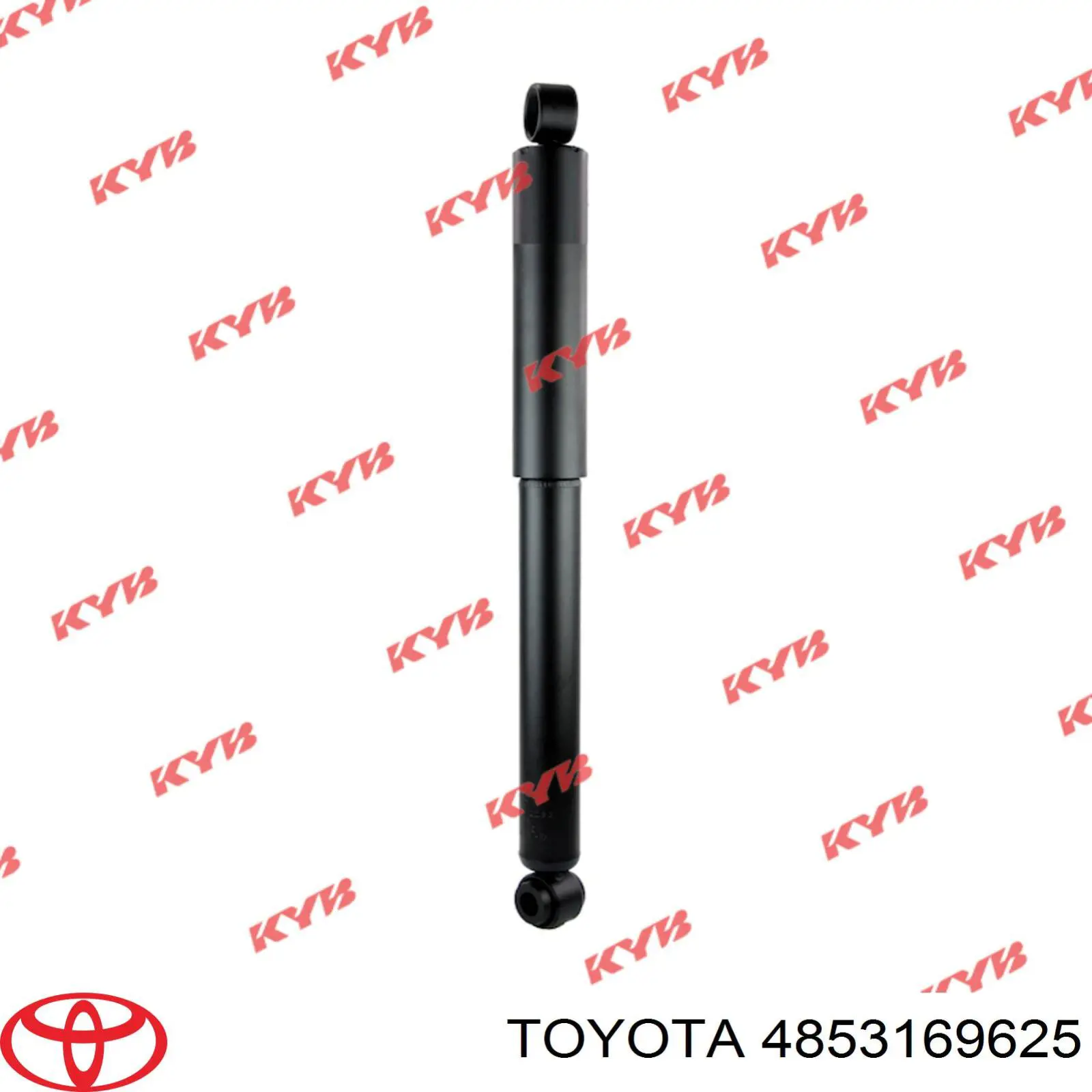 Амортизатор задній Toyota 4853169625 ціна, від 41.64 USD