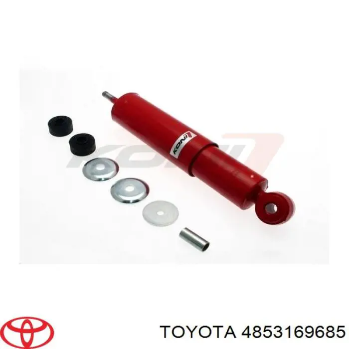 4853169685 Toyota Амортизатор задній, правий