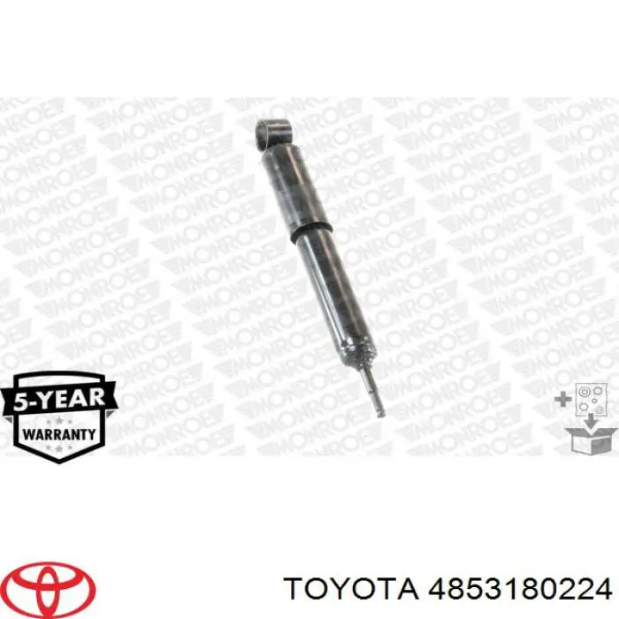 4853180224 Toyota амортизатор задній