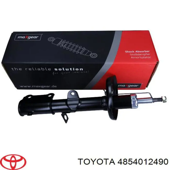 4854012490 Toyota Амортизатор задній, лівий