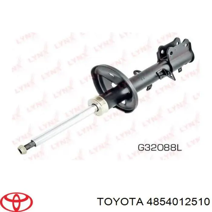 Купити 4854012510 Toyota Амортизатор задній, лівий