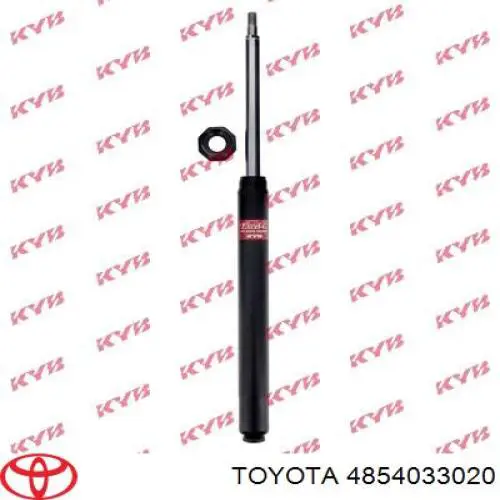 Амортизатор задній, лівий Toyota 4854033020 ціна, від 50.69 USD