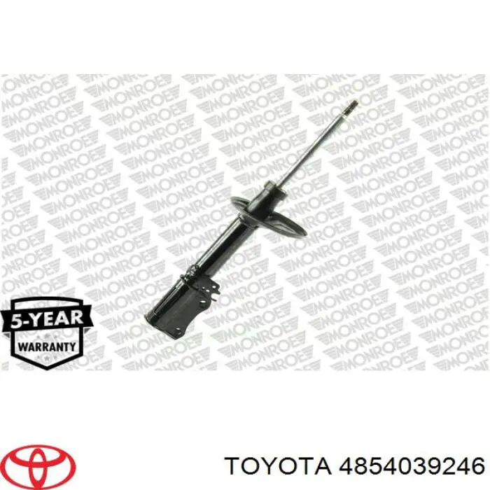 Купити 4854039246 Toyota Амортизатор задній, лівий