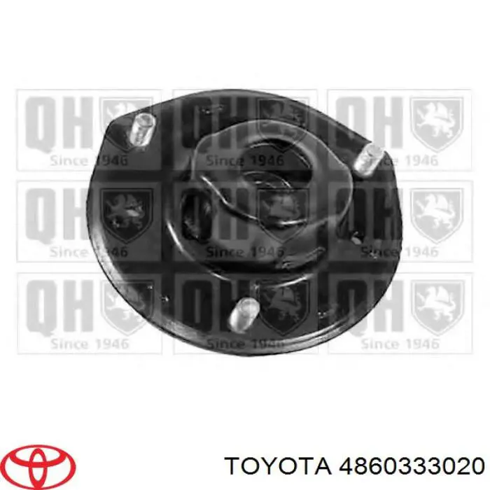 Опора амортизатора переднього правого Toyota 4860333020 ціна, від 20.71 USD