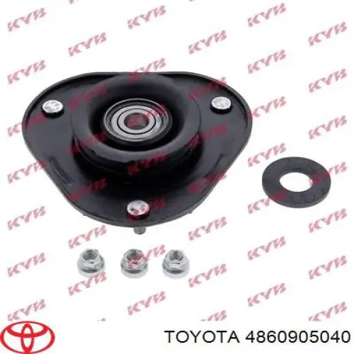 Опора стійки амортизатора переднього Toyota 4860905040 ціна, від 19.00 USD