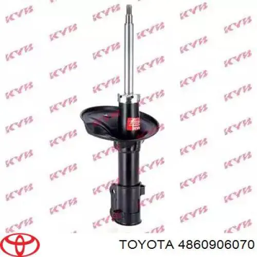 Купити 4860906070 Toyota Опора амортизатора переднього лівого