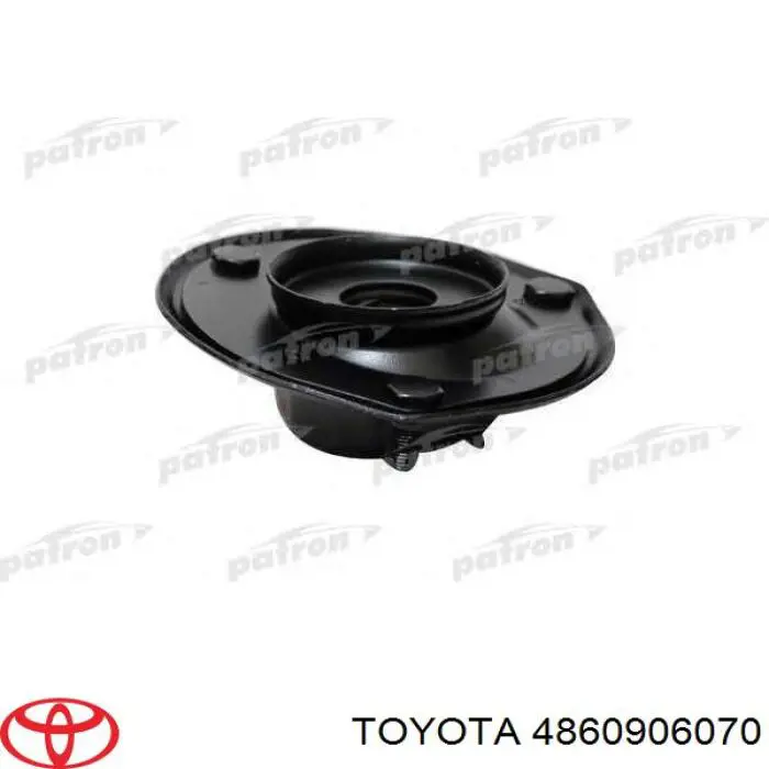 4860906070 Toyota Опора амортизатора переднього лівого