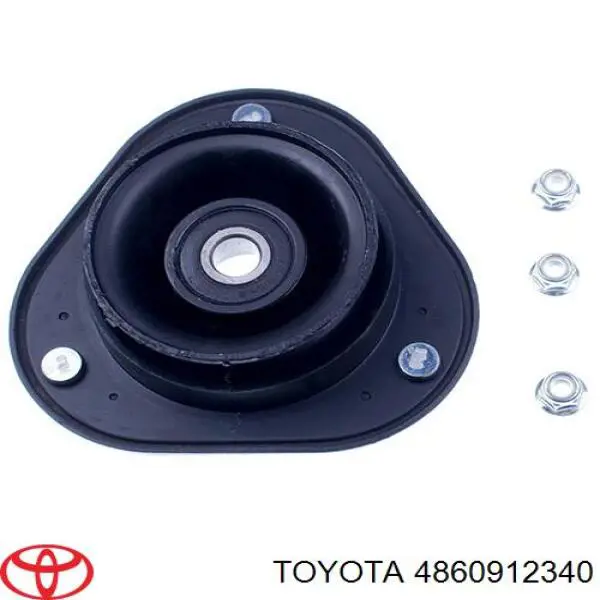 4860912340 Toyota опора амортизатора переднього