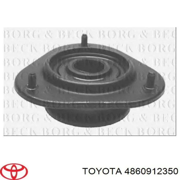 Купити 4860912350 Toyota Опора амортизатора заднього