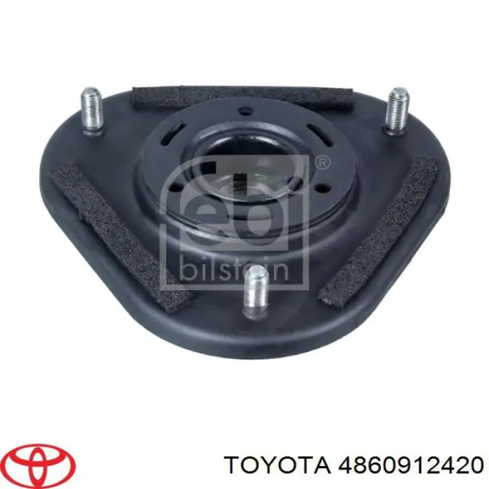 4860912420 Toyota опора амортизатора переднього