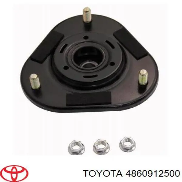 4860912500 Toyota опора амортизатора переднього