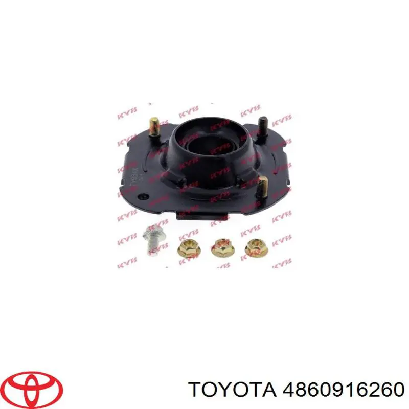 Опора амортизатора переднього 4860916260 Toyota