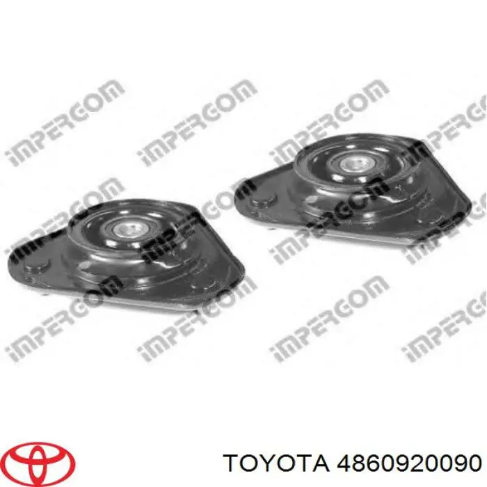 Опора стійки амортизатора переднього Toyota 4860920090 ціна, від 24.84 USD