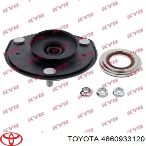 Опора амортизатора переднього лівого Toyota 4860933120 ціна, від 21.54 USD