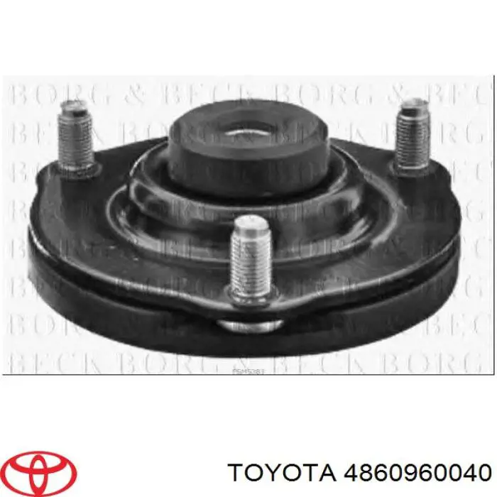Опора стійки амортизатора переднього Toyota 4860960040 ціна, від 18.45 USD