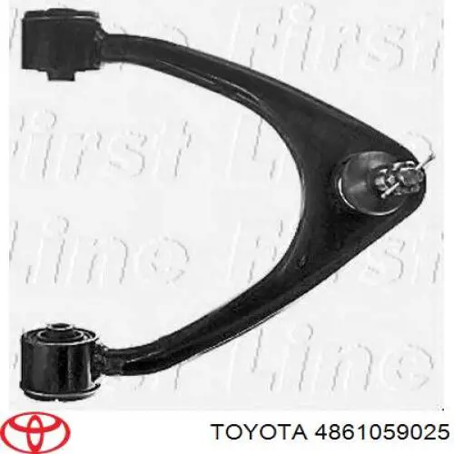 Важіль передньої підвіски верхній, правий 4861059025 Toyota