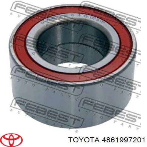 Купити 4861997201 Toyota Підшипник опорний амортизатора, переднього