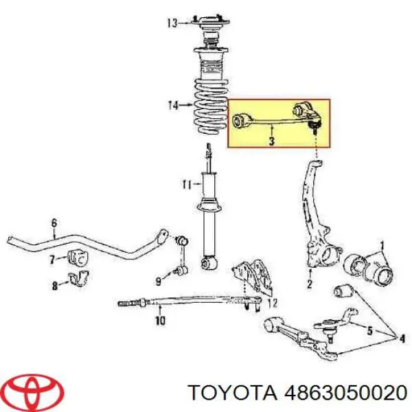  4863050020 Toyota