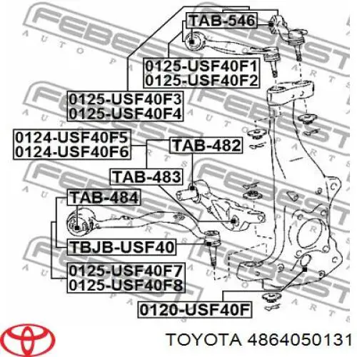 4864050131 Toyota 
