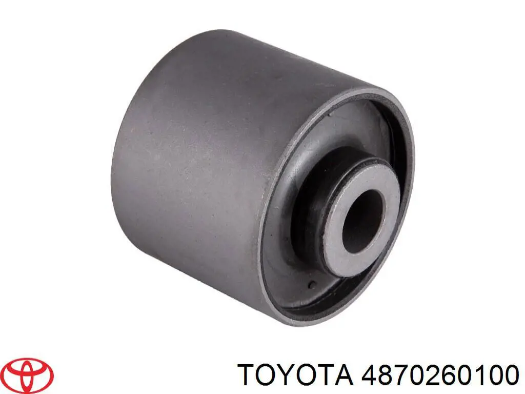 4870260100 Toyota Сайлентблок задньої поздовжньої тяги