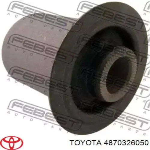 4870326050 Toyota Важіль/тяга задньої підвіски подовжній нижній, правий