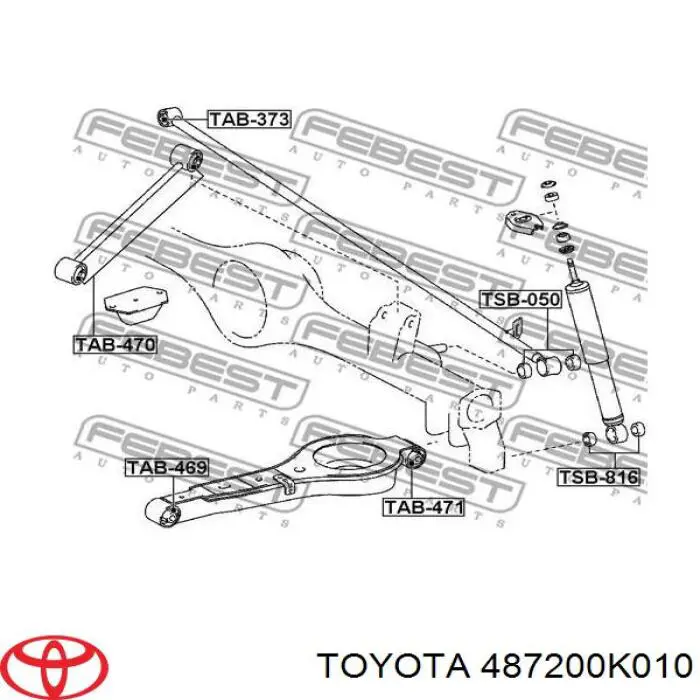 487200K010 Toyota 