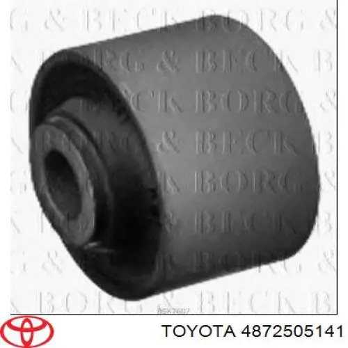 Сайлентблок цапфи задньої Toyota 4872505141 ціна, від 19.49 USD