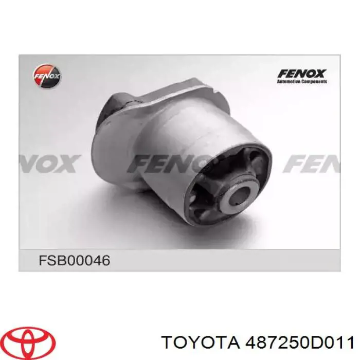 Сайлентблок задньої балки 8798143SX Stellox