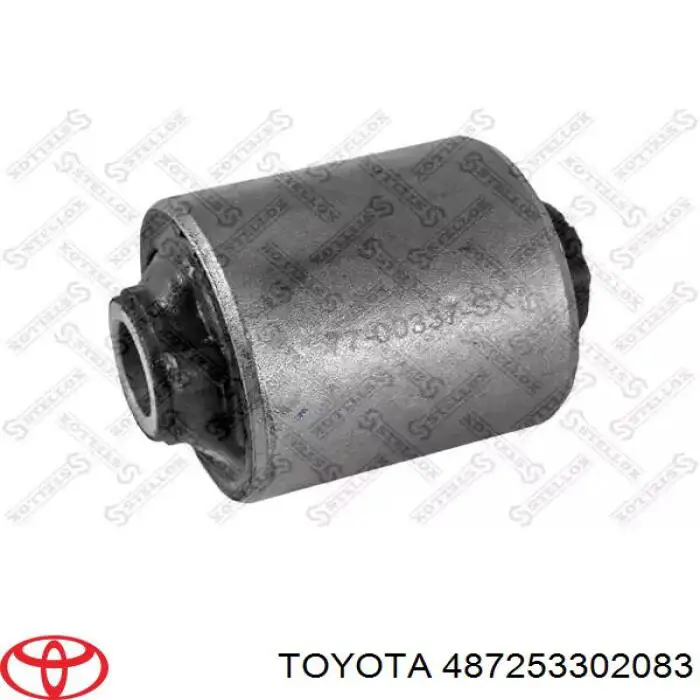 487253302083 Toyota Сайлентблоки поздовжніх важелів передньої підвіски