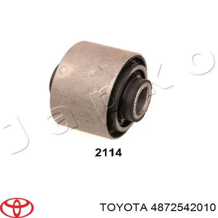 Сайлентблок заднього поздовжнього нижнього важеля Toyota 4872542010 ціна, від 6.20 USD