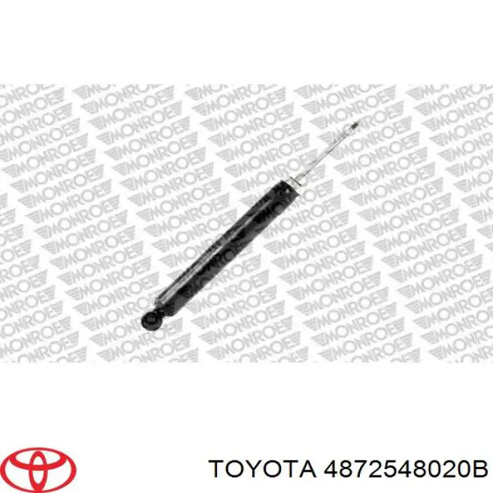 Купити 4872548020B Toyota Сайлентблок задньої поздовжньої тяги